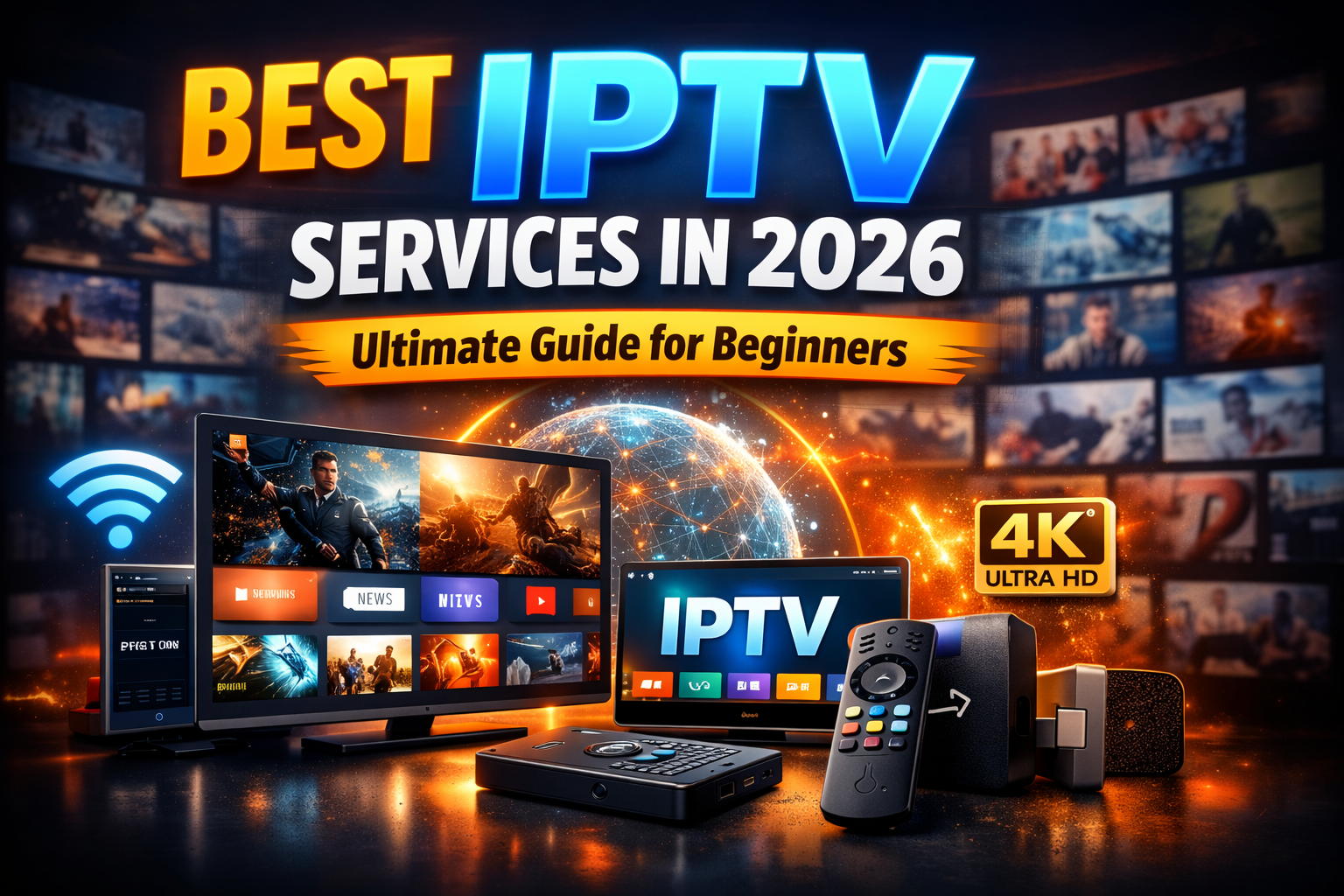 Best IPTV Services in 2026: Ultimate Guide for Beginners