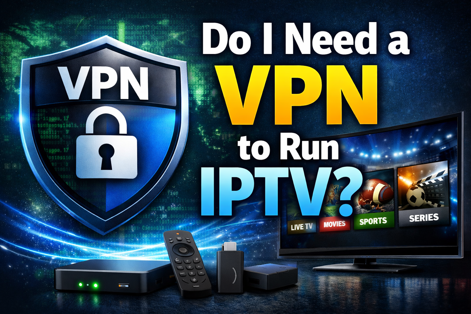 Do I Need a VPN to Run IPTV? Everything You Must Know