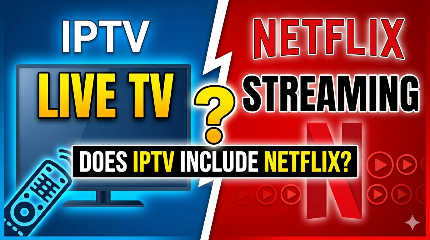 Does IPTV Include Netflix?