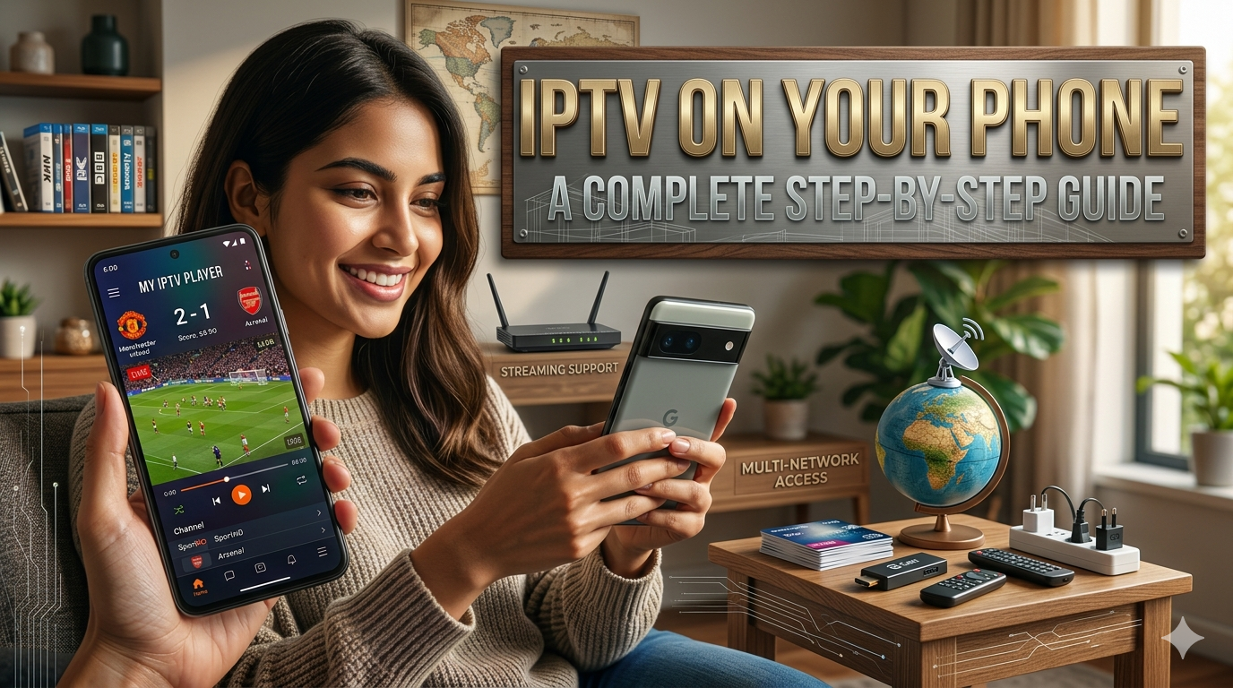 IPTV on Your Phone a complete Step-by-Step Guide
