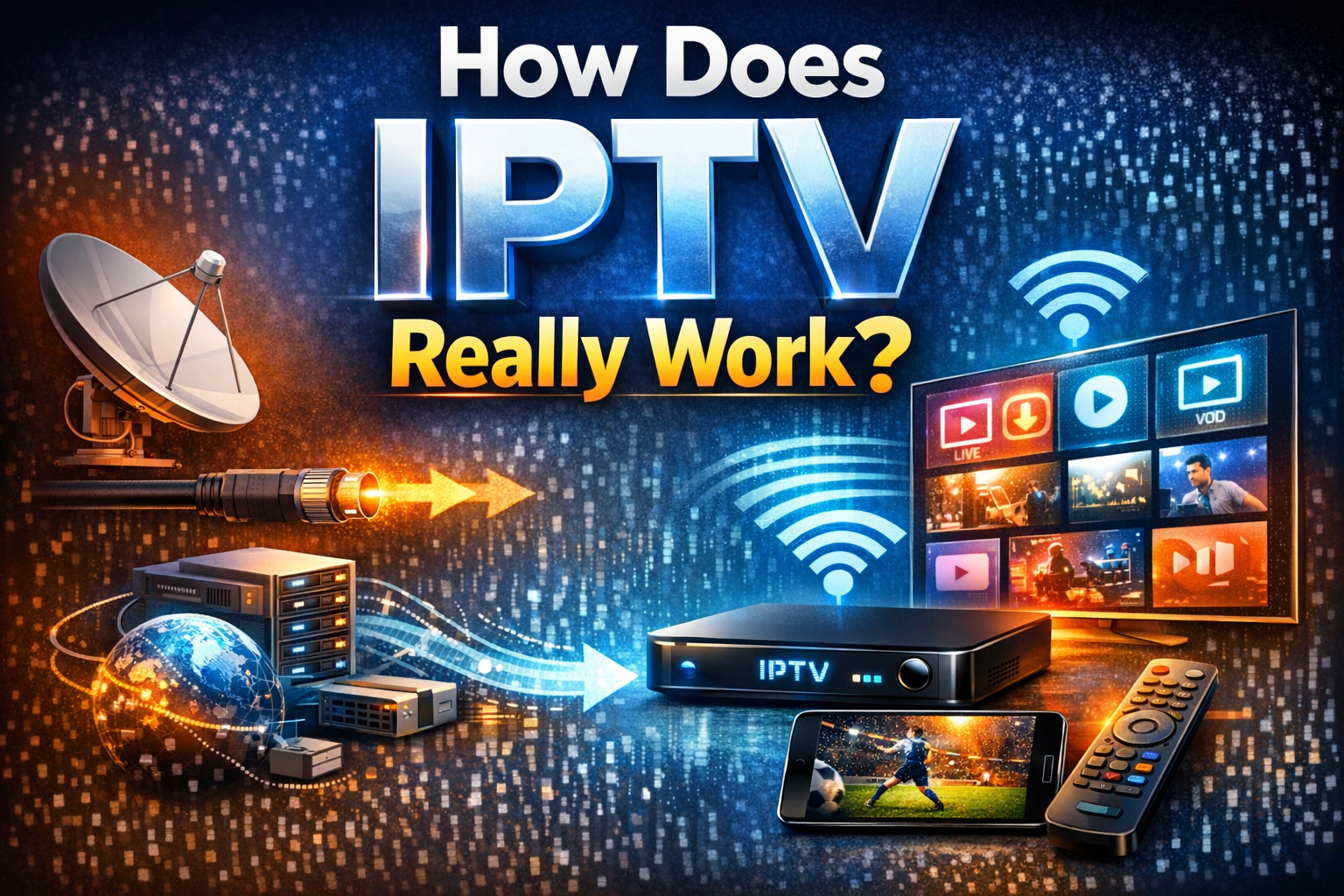 Is IPTV Better Than Cable TV? How Does IPTV Really Work?