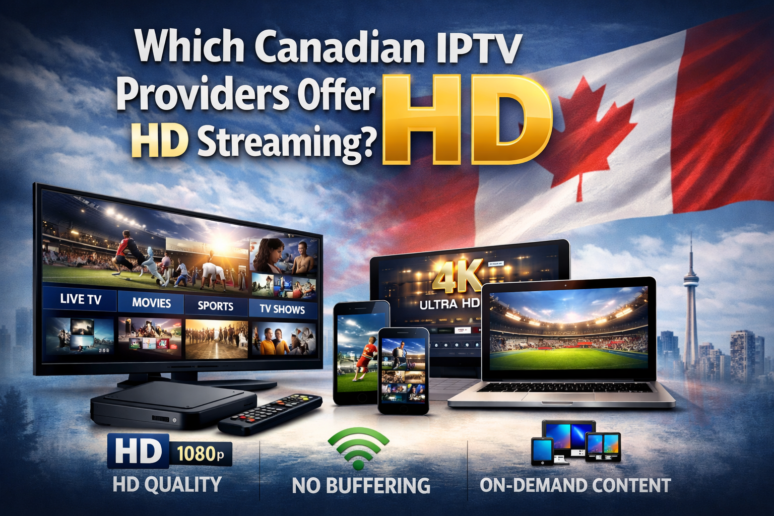 “Which Canadian IPTV Providers Offer HD Streaming?”